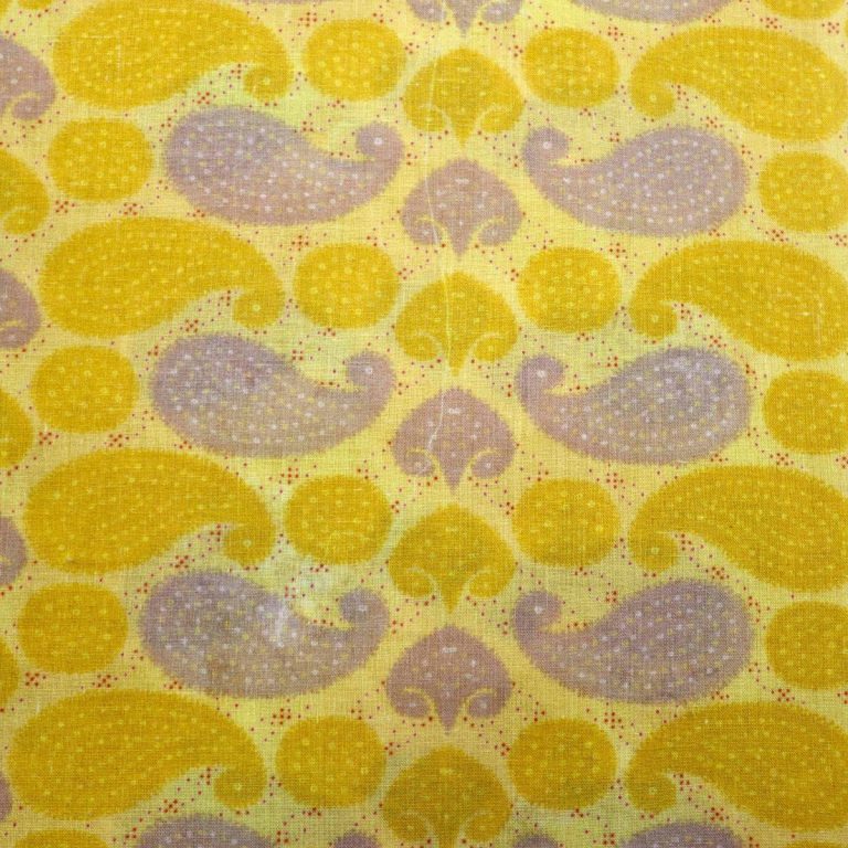 AS44967 Cotton Prints With Keri Pattern Light Yellow 1