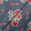 AS44997 Cotton Prints With Red Pattern Grey 2