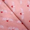 AS44999 Cotton Prints With Red White Pattern Light Pink 2