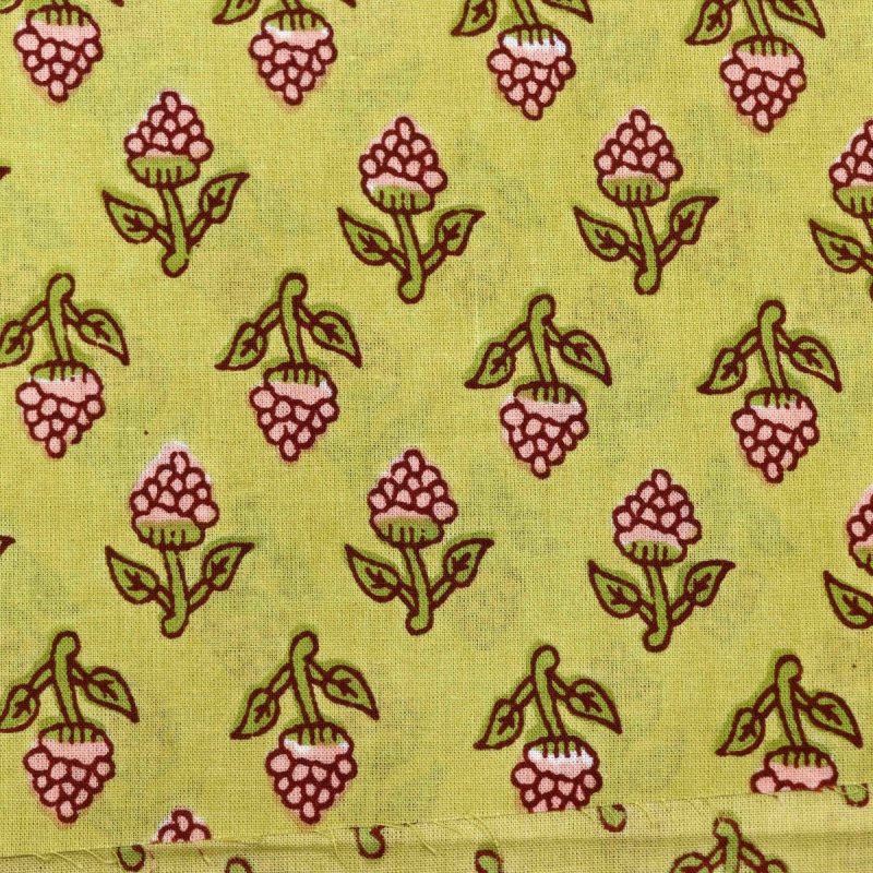 AS45007 Cotton Prints With Floral Print Light Heena Green 1