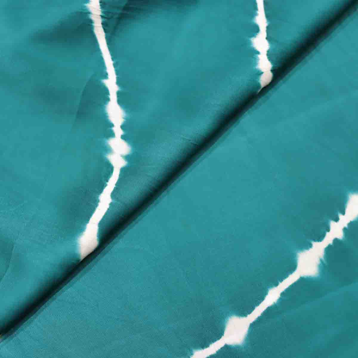 Modal Silk Lehriya Pattern Blue