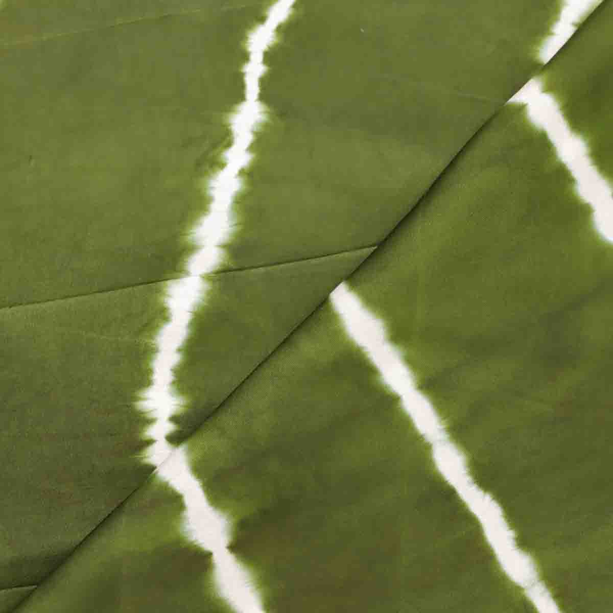 Modal Silk Lehriya Pattern Green (2)