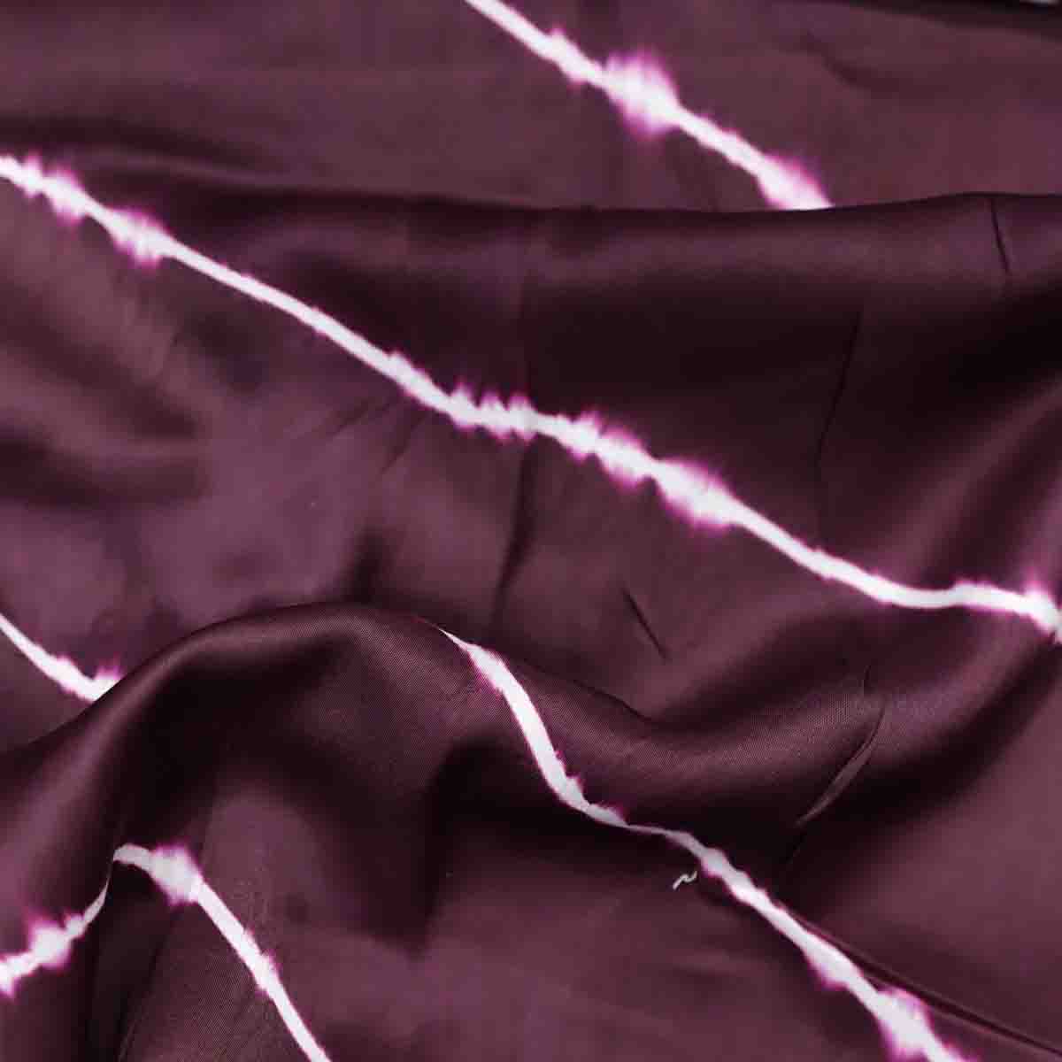 Modal Silk Lehriya Pattern Magenta (2)