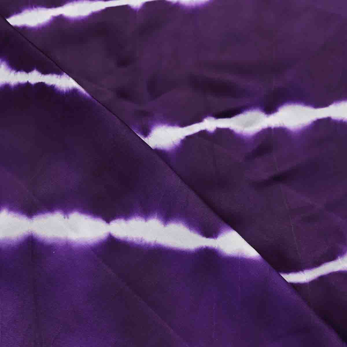 Modal Silk Lehriya Pattern Purple (2)