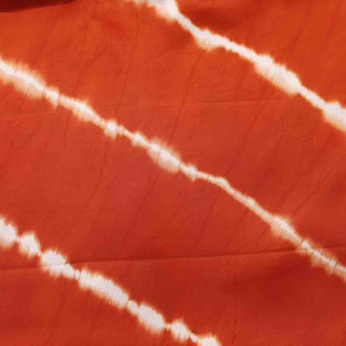 Modal Silk Lehriya Pattern Light Red