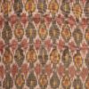 Exclusive Brown Palatte Pure Handloom Silk Ikat With Multicolor Designed Fabric 1