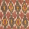Exclusive Brown Palatte Pure Handloom Silk Ikat With Multicolor Designed Fabric 2