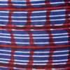 Indigo Blue Exclusive Handloom Cotton With Ajrak Red And White Lining Fabric 1