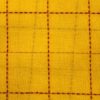 Pure Handloom Cotton With Highlighted Dotted Chex Butterscotch Yellow 2