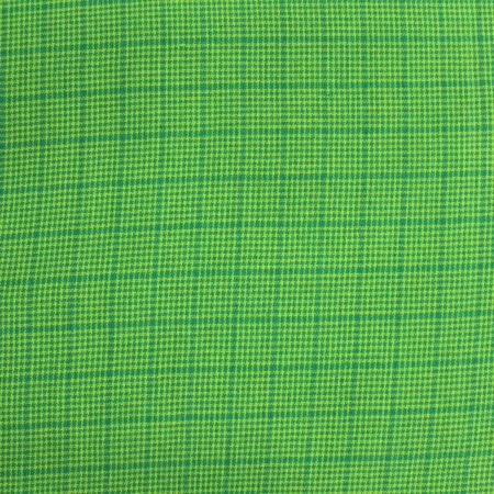 Pure Handloom Cotton With Highlighted Intruiged Chex Parrot Green 1