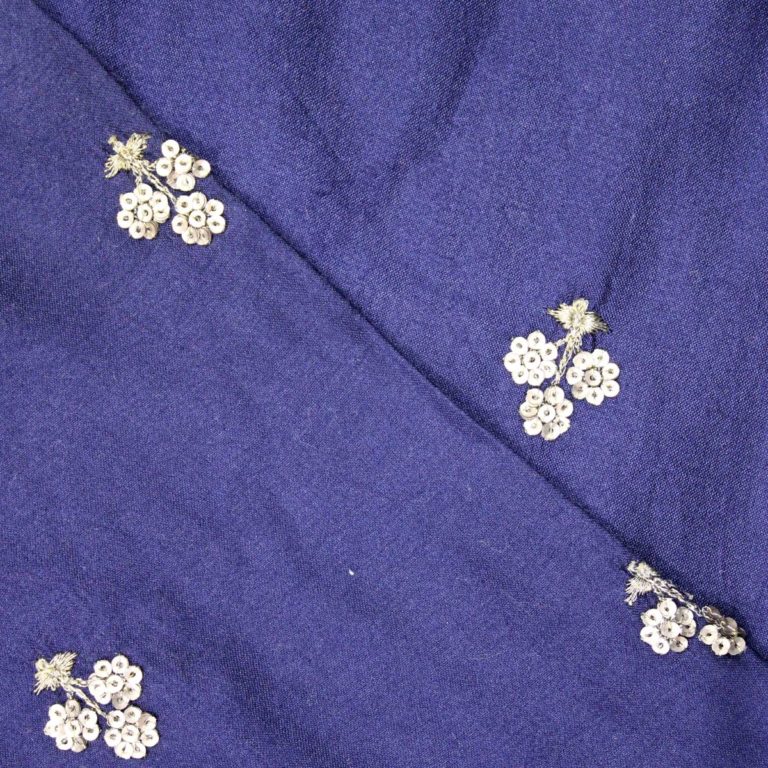 AS43064 Spun Munga Butti Floral Tikki Pattern Persian Blue 3.jpg