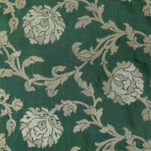 AS45009 Banarasi With Floral Pattern Dark Green 1.jpg