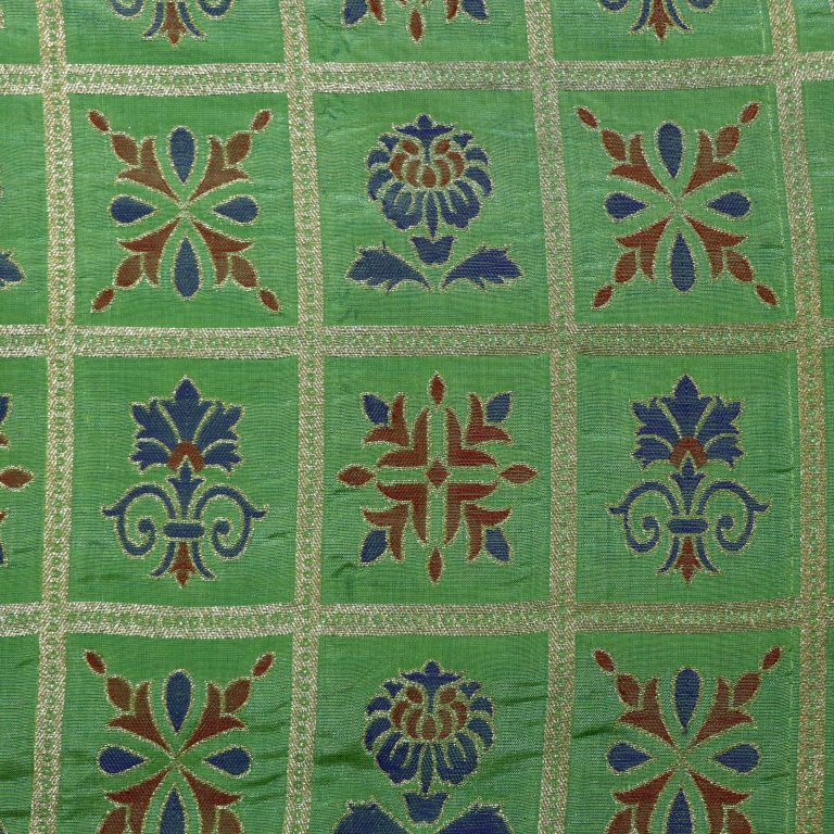 AS45018 Banarasi With Checked Pattern Jade Green 1.jpg