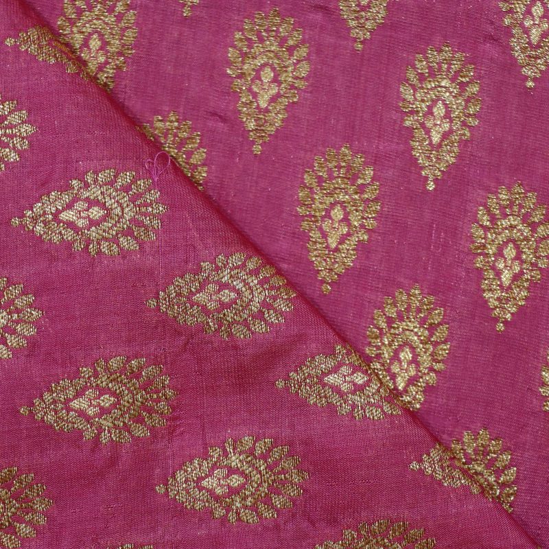 AS45040 Banarasi With Golden Pattern Taffy Pink 2.jpg