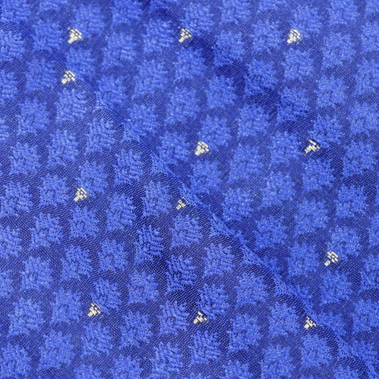 AS45050 Banarasi With Small Floral Pattern Azure Blue 2.jpg