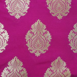 AS45055 Banarasi With Silver Pattern Dark Fuchsia Pink 1.jpg