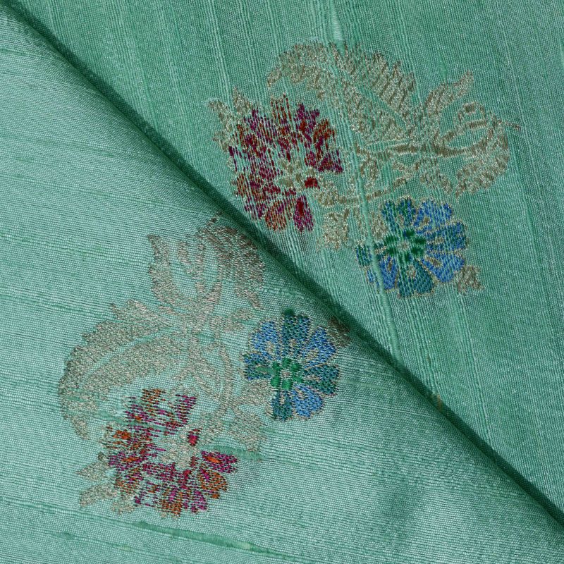 AS45092 Banarasi With Floral Pattern Metallic Blue 2.jpg