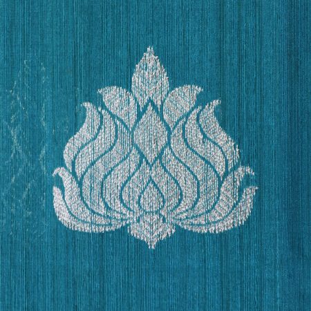 AS45103 Banarasi With Lotus Pattern Blue 1.jpg