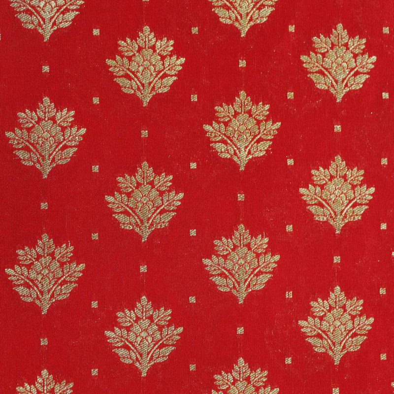 AS45122 Banarasi With Leaf Pattern Red 1.jpg